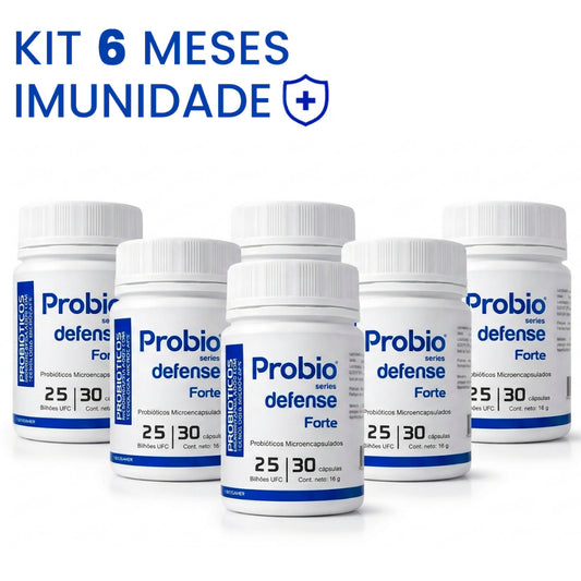 Probioseries Defense Forte 25BI CFU - 180 cápsulas (6 meses)